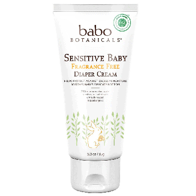 Shop Babo Botanicals Sensitive Baby Soothing Diaper Cream - Fragrance Free