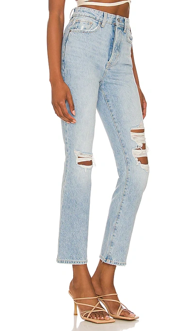 Shop Lovers & Friends Reece High Rise Slim Straight In Blue