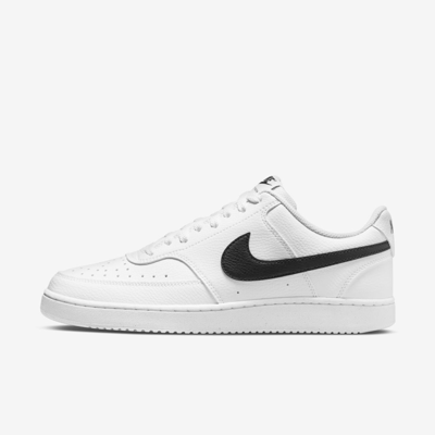 Shop Nike Men's Court Vision Low Next Nature Shoes In White