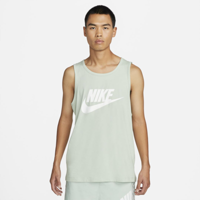 Shop Nike Men's  Sportswear Tank Top In Green