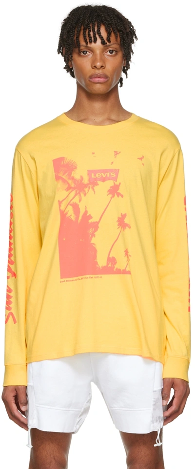 Levi's palm best sale tree shirt