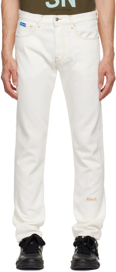 Shop Advisory Board Crystals White Fit B Jeans