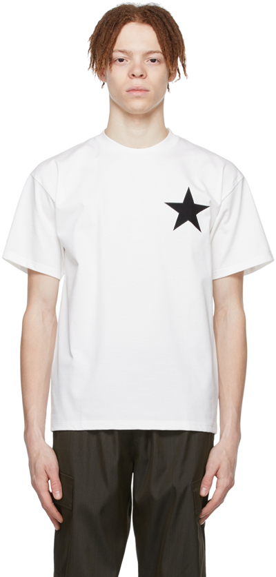 Shop Sophnet White Cotton T-shirt