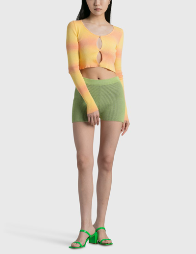 Shop Paloma Wool Sauce Cropped Top In Yellow