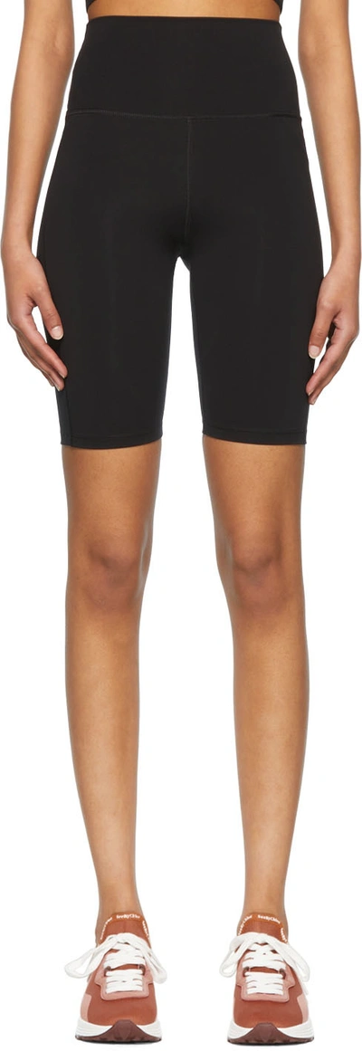 Shop Filippa K Black Nylon Sport Shorts