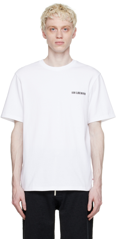 Shop Han Kjobenhavn White Organic Cotton T-shirt