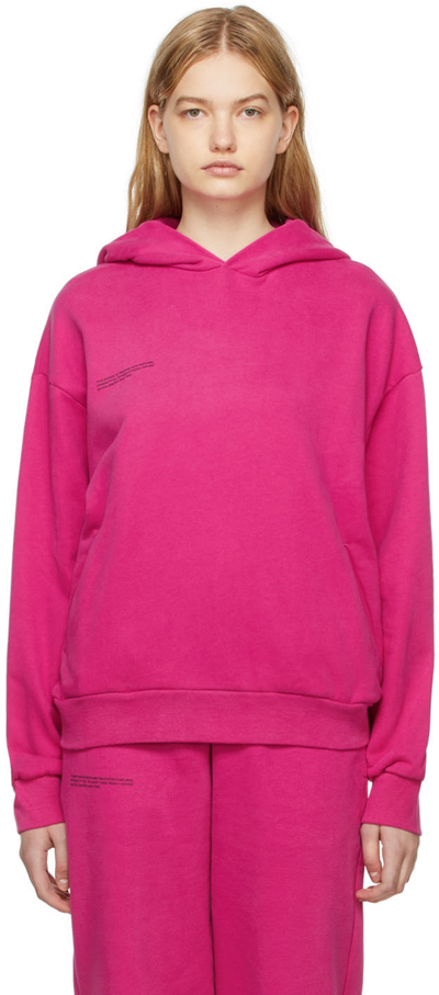 Shop Pangaia Pink 365 Hoodie In Foxglove Pink