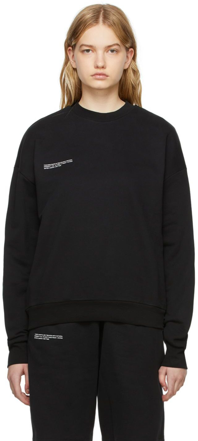 Shop Pangaia Black 365 Sweatshirt