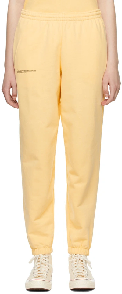 Shop Pangaia Yellow 365 Lounge Pants In Buttercup Yellow