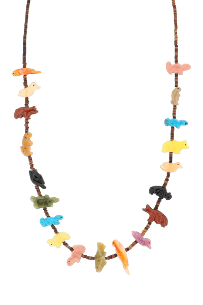 Jessie Western Long Power Animal Necklace In Brown | ModeSens