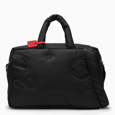 Shop Off-white Black Nylon Meteor Duffle Bag