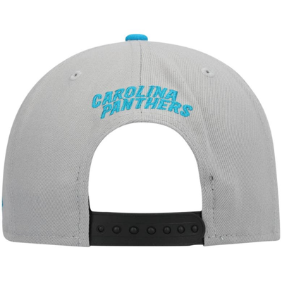 Shop New Era Gray Carolina Panthers Keep Pounding 9fifty Snapback Hat