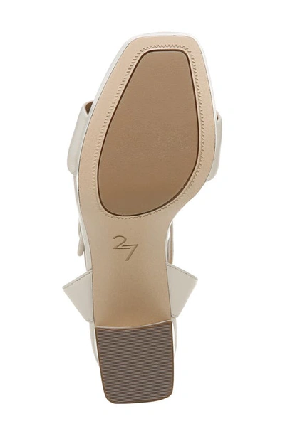 Shop 27 Edit Naturalizer Jaselle Platform High Heel Sandal In Satin Pearl