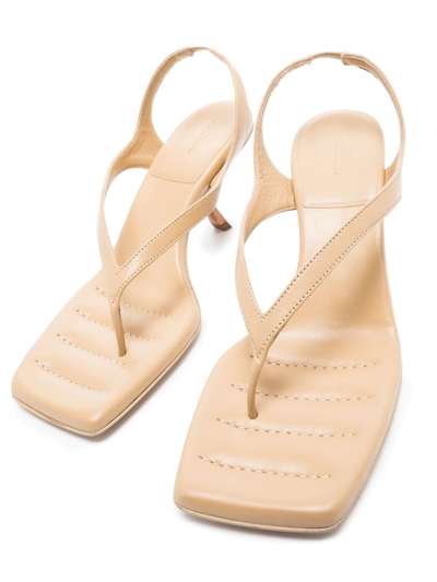 Shop Gia Borghini X Rhw Rosie 13 Sandals In Neutrals