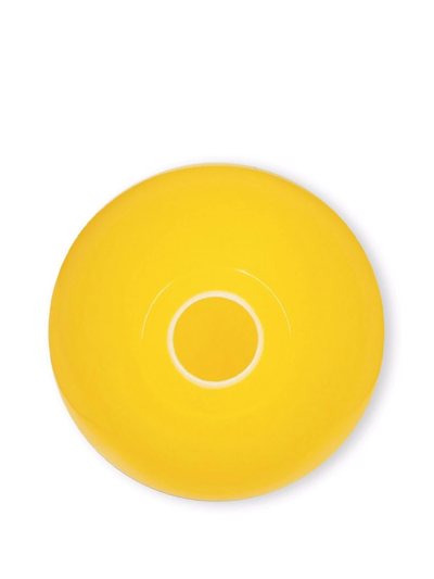 Dolce & Gabbana Small Vase In Murano Glass In Yellow