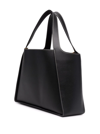 Stella Mccartney Stella Mc Cartney Stella Logo Tote Bag In Black