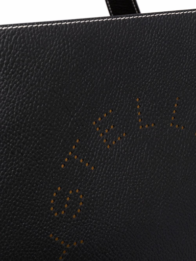 Stella Mccartney Stella Mc Cartney Stella Logo Tote Bag In Black