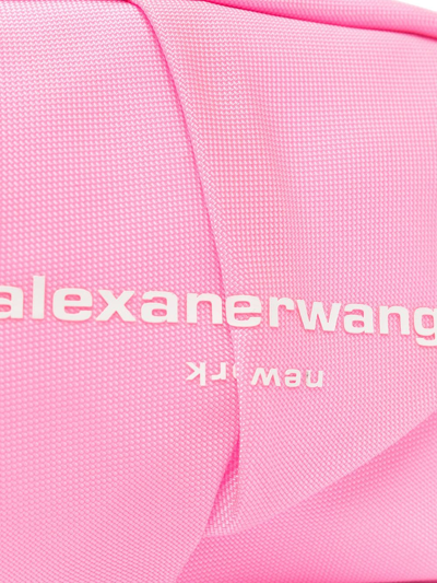 Shop Alexander Wang Wangsport Deconstructed Camera Bag In Pink