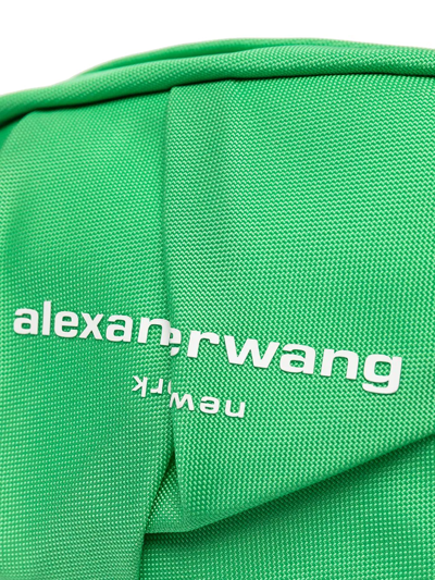 Shop Alexander Wang Wangsport Deconstructed Camera Bag In Green