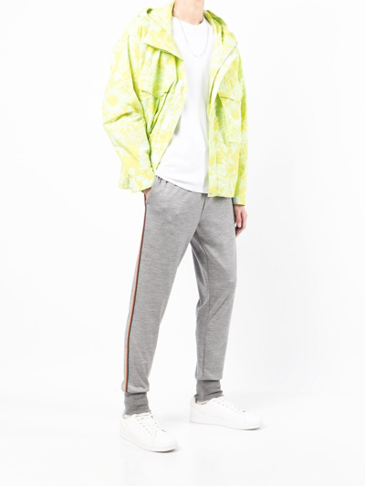 Paul Smith Wool Track Pants In Grey