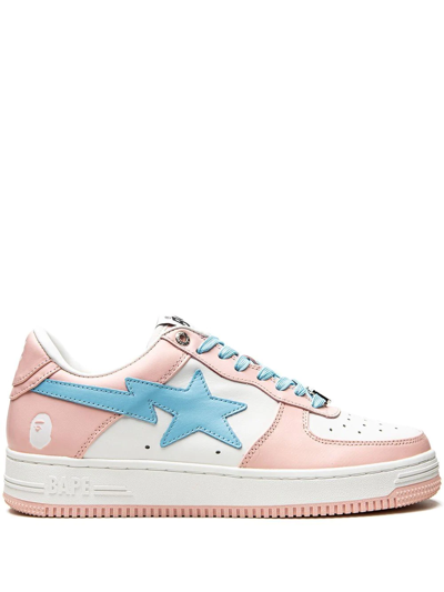 A Bathing Ape Bape Sta M2 Low-top Sneakers In Pink | ModeSens