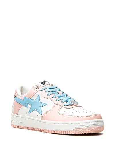 A Bathing Ape Bape Sta M2 Low-top Sneakers In Pink | ModeSens