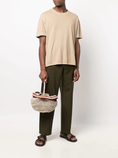 Vitelli Chunky-knit Wool Shoulder Bag In Neutrals