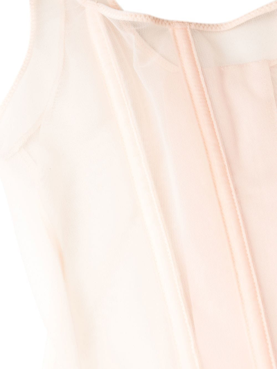 Maison Close L'amoureuse Combination Corset In Pink
