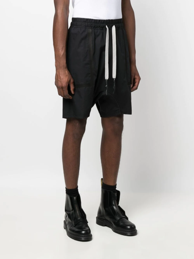 Shop Isaac Sellam Experience Drawstring-waist Shorts In Black