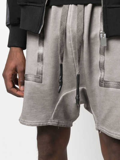 Shop Isaac Sellam Experience Panelled Drawstring Shorts In Neutrals