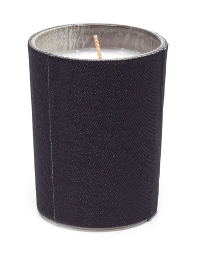 Jacob Cohen Logo Embossed Candle In Blue