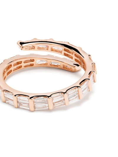 Shop Anita Ko 18kt Rose Gold Diamond Pinky Ring
