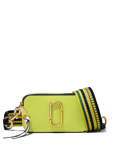 Marc Jacobs The Snapshot Colorblock Leather Camera Bag In Green