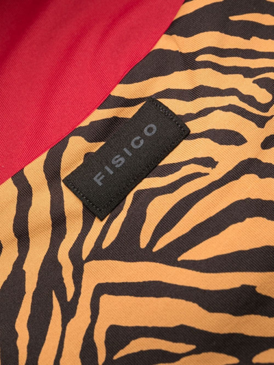 Fisico Cristina Ferrari Tiger-print Bikini In Neutrals