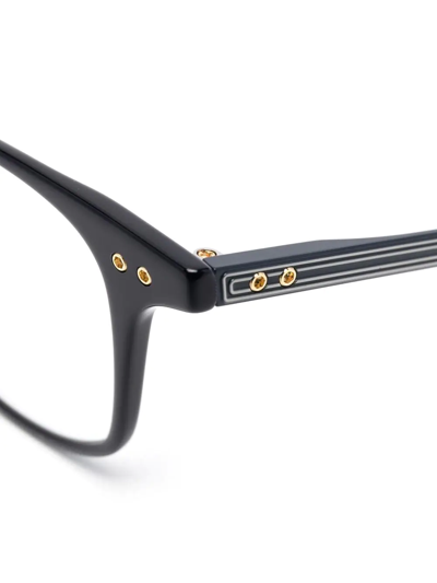 Dita Eyewear Rectangular-frame Design Glasses In Blue