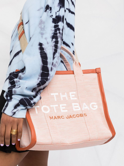 Shop Marc Jacobs The Medium Tote Bag In Orange