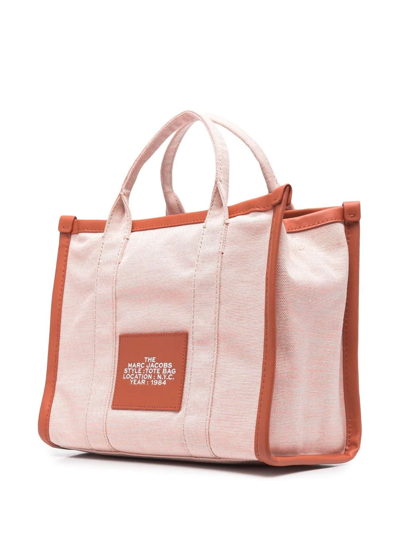 Shop Marc Jacobs The Medium Tote Bag In Orange