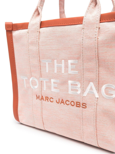 Shop Marc Jacobs The Medium Tote Bag In Orange