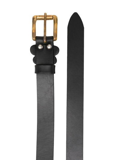 Shop Charles Jeffrey Loverboy Embellished Leather Belt In Black