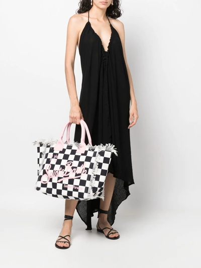 Caravana Halterneck Day Dress In Black