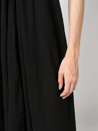 Caravana Halterneck Day Dress In Black
