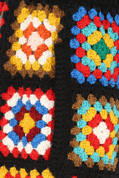 Men's Positive Vibes Hand Crochet Shorts In Embassy Bl
