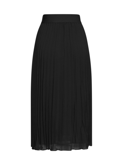 Shop Dkny Skirt In Black