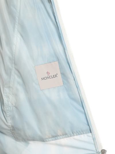 Shop Moncler Courseulles Jacket In Azure