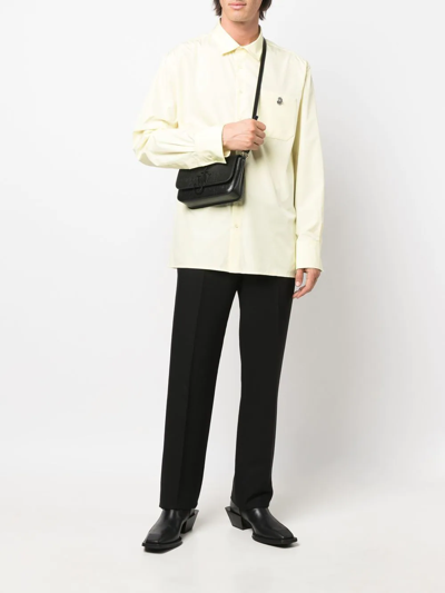 Botter Plain Long-sleeve Shirt In Yellow