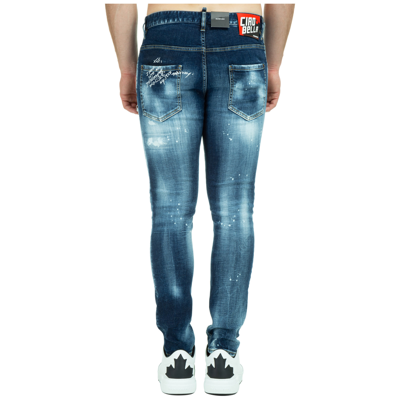 Dsquared2 Men's Jeans Denim Skater Ciao Bella In Blue | ModeSens