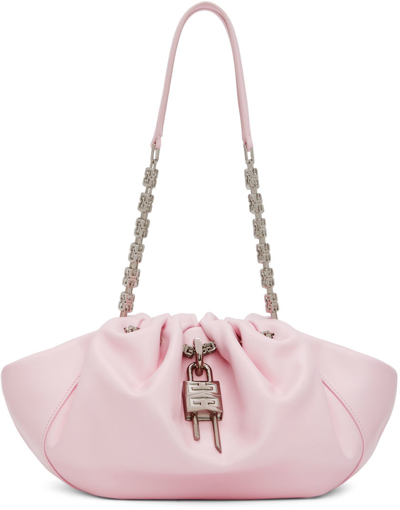 Shop Givenchy Pink Small Kenny Shoulder Bag In 674 Blossom Pink