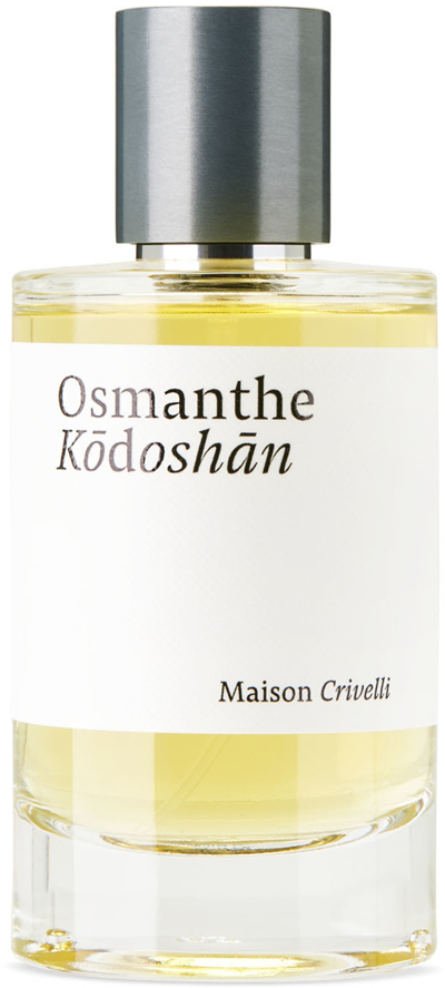 Shop Maison Crivelli Osmanthe Kōdoshān Eau De Parfum, 100 ml In Na