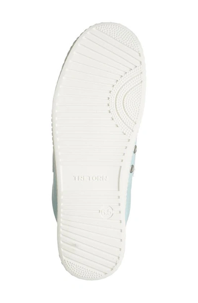 Shop Tretorn 'nylite' Sneaker In Mint White Striped
