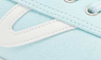 Shop Tretorn 'nylite' Sneaker In Mint White Striped